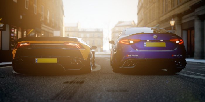2560x1440 Forza Horizon 4 - 1440p] I composed a FH4 Wallpaper if someone is
