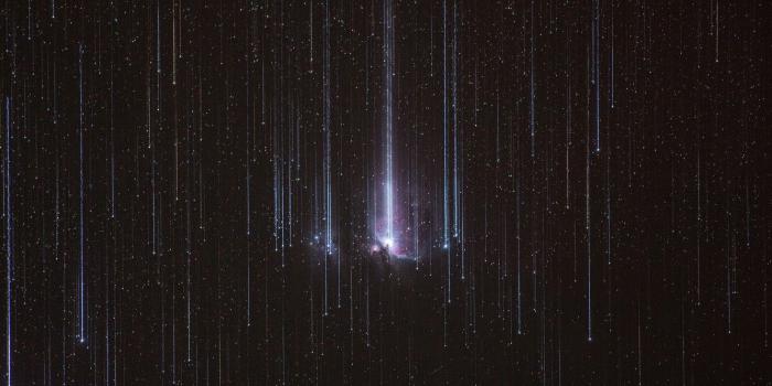 1332x850 Wallpaper dark, space, universe, sky, night, stars, cosmos, long