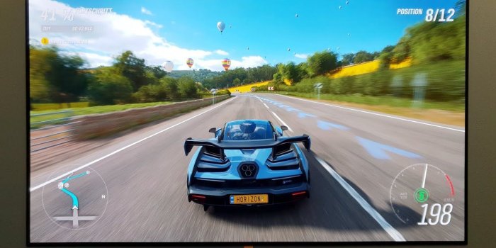 1280x720 This is FORZA HORIZON 4 in true 4K HDR on my LG 65