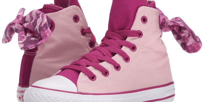 1920x1440 Classic Converse Kids | Chuck Taylor® All Star® Bow Back Hi | Pink