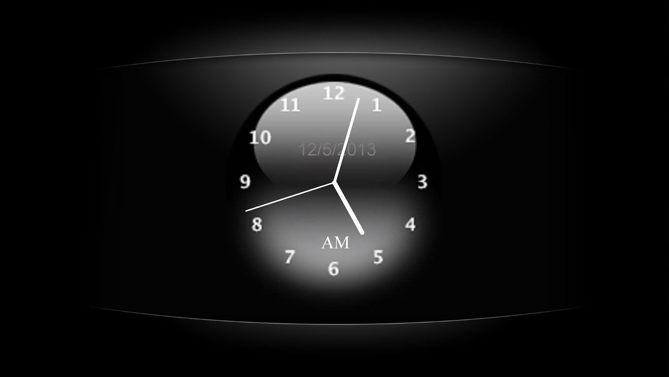 1358x766 Top 10 Punto Medio Noticias | Live Analog Clock Wallpaper For Windows 10