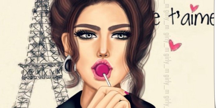 1440x1418 Ruaa Al Hadhrami on girly_m | Girly m, Art girl, Girl cartoon