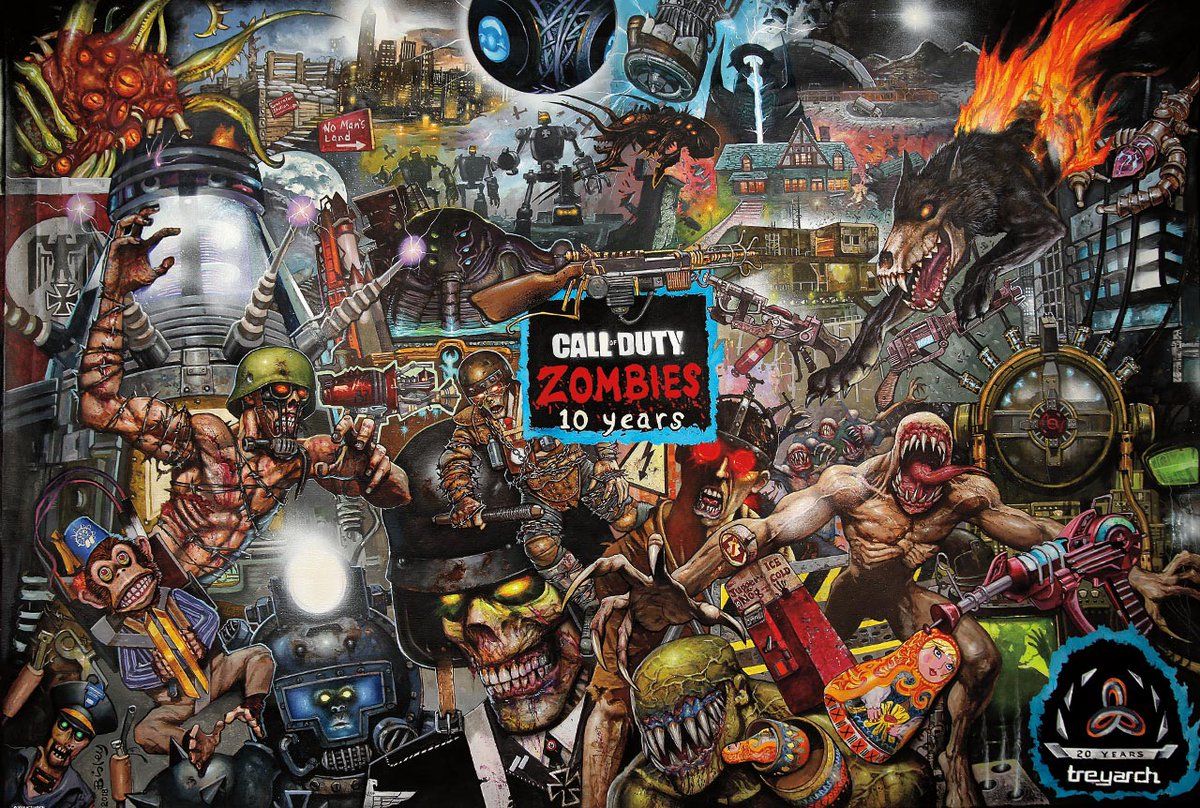 1200x808 Call Of Duty: Zombies Wallpapers