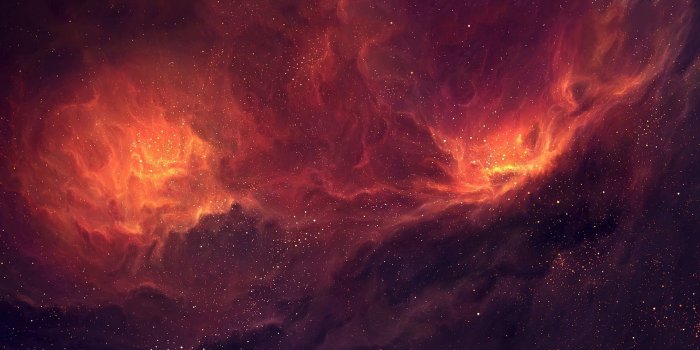 1920x1080 awesome Galaxy Red Stars Red Space | Art | Nebula wallpaper, Hd