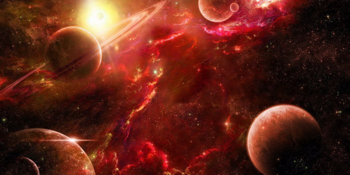 1920x1200 47+] Red Space Wallpaper on WallpaperSafari