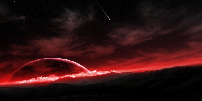 2560x1440 76+ Red Space Wallpapers on WallpaperPlay