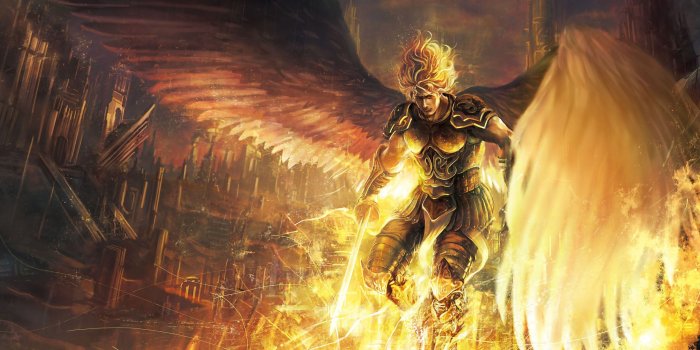 2560x1600 Angel warrior wallpaper - Fantasy wallpapers - #23653