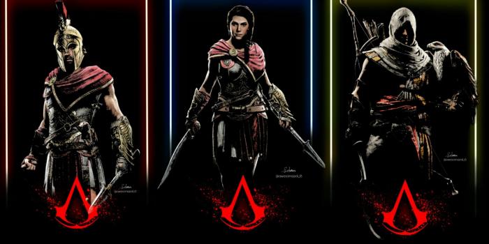 2289x1295 Assassin's creed wallpapers. Each is a separate wallpapers, I just