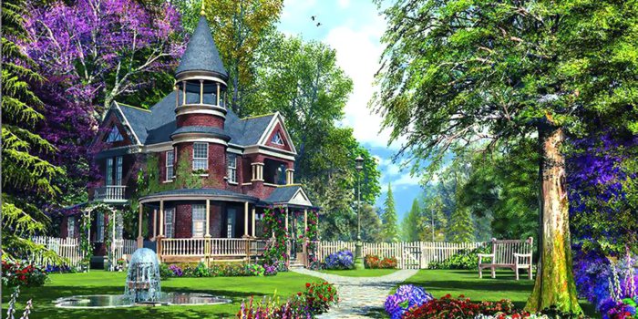 1600x1200 Home Flower Gardens HD Wallpaper, Background Images