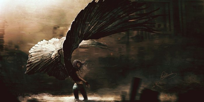 1920x1080 Fallen Angel Warrior Wallpapers Desktop Background