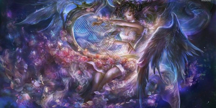 1280x720 Rongrong Wang, fantasy, angel, warrior wallpapers | Rongrong Wang
