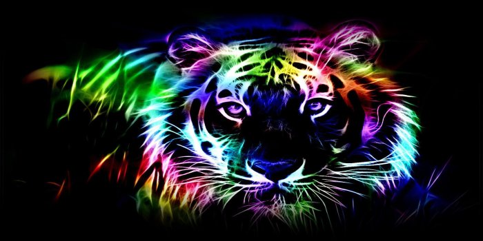 1920x1200 78+ Neon Tiger Wallpapers on WallpaperPlay