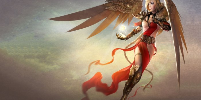 2880x1800 Angel warrior wallpaper | 2880x1800 | #9881