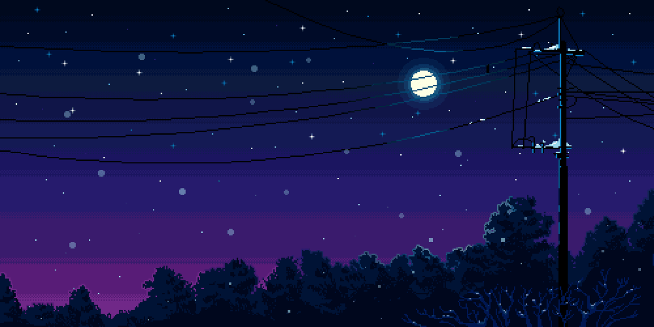 1280x640 Nature, Outdoors, Night, Lighting, Outer Space resized by Ze Robot