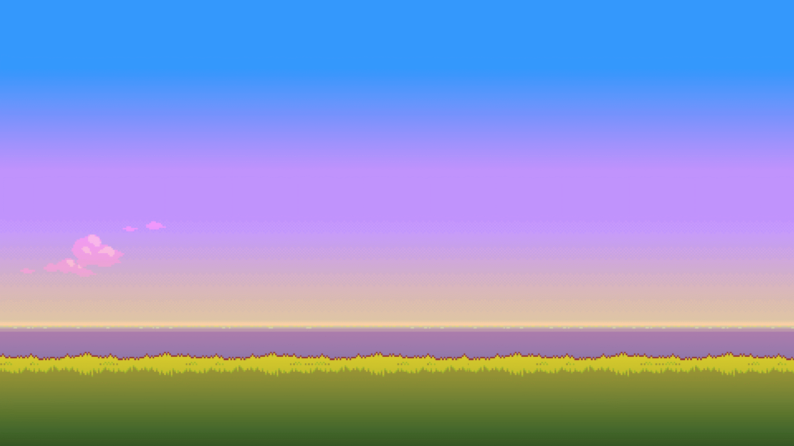 1920x1080 Pixel art landscape HD Wallpaper | Background Image | 1920x1080 | ID