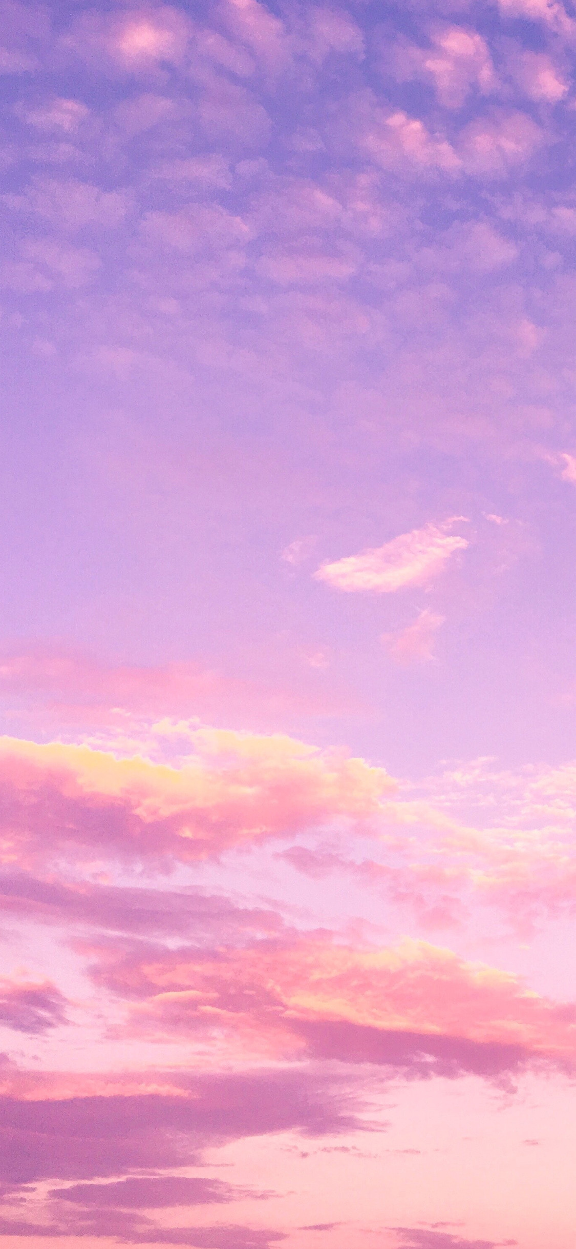 1125x2436 Purple Sky iPhone X Wallpaper HD High Resolution 1125 x 2436 Pixels