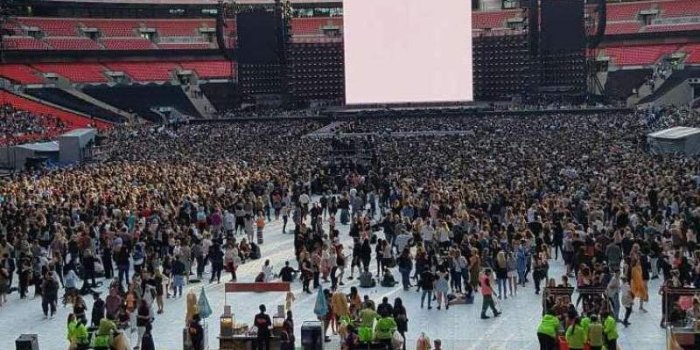 800x1066 Wembley Stadium, section 11, home of England National Football Team
