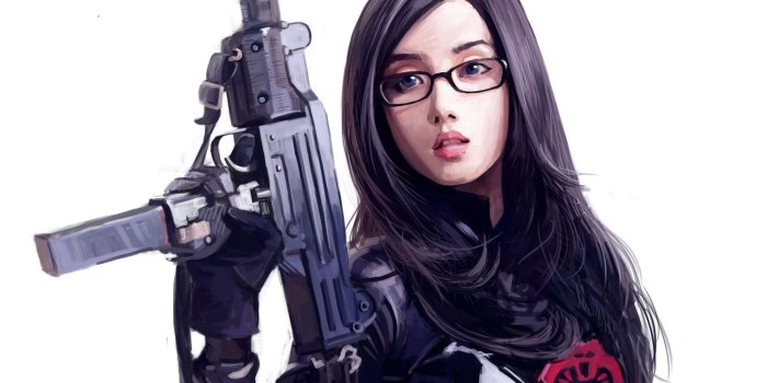 1920x1080 Cute Anime Girl With Gun 1080p HD Wallpaper | Places to Visit