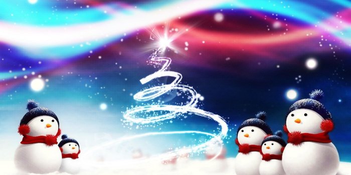 1280x800 Christmas Snowman wallpaper | 1280x800 | #15238