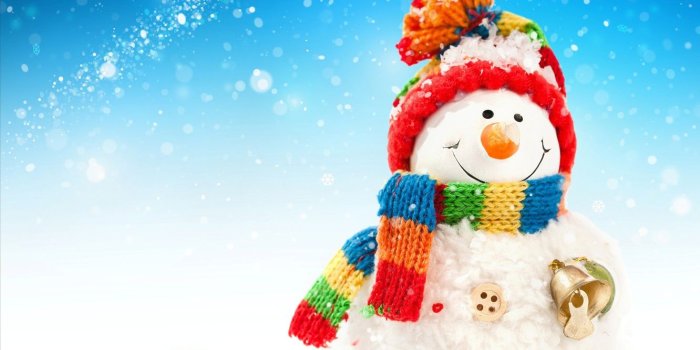 1332x850 Wallpaper New Year, Christmas, snowman, christmas, new year, winter