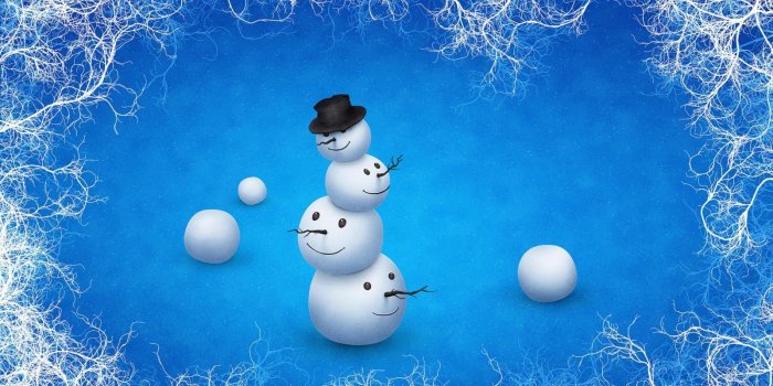 1600x1000 Free Snowman Wallpapers