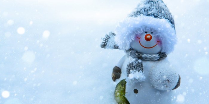 1332x850 Wallpaper winter, snow, smile, new year, Christmas, snowman
