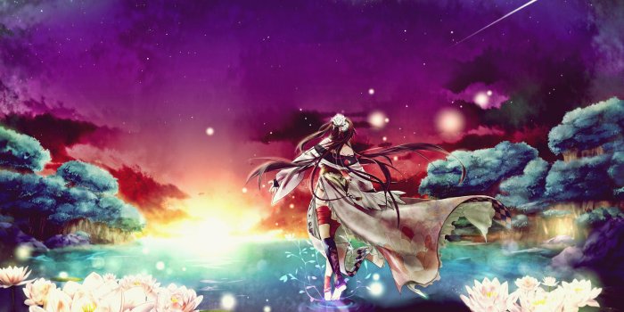 2560x1600 Colorful Anime Scenery Wallpaper | 2560x1600 | ID:56538