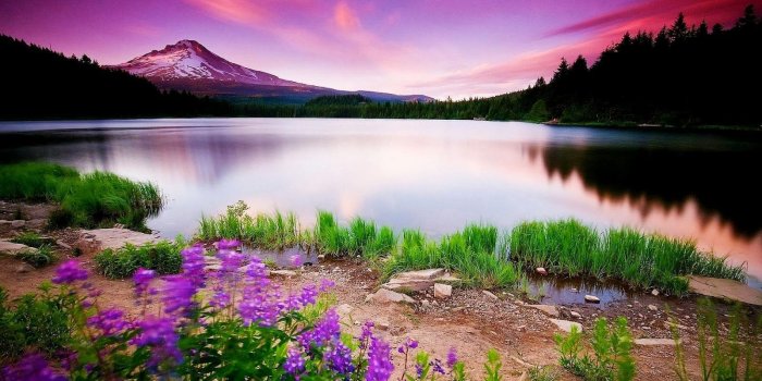 1600x900 Colorful Lake Mountains Full HD Nature Wallpapers Free Downloads For