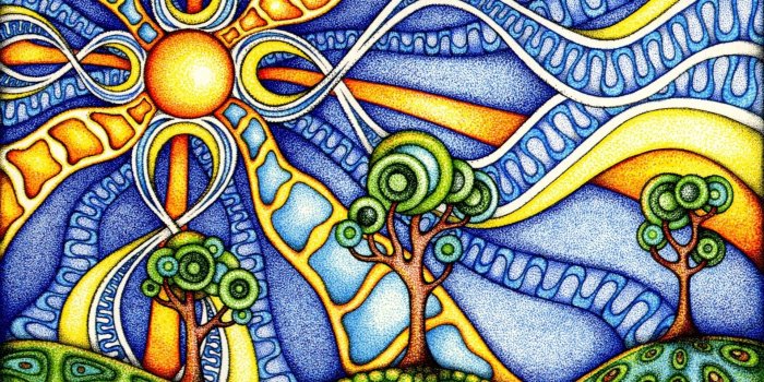 1920x1200 Water Color Scenic Psychedelic wallpapers | Water Color Scenic