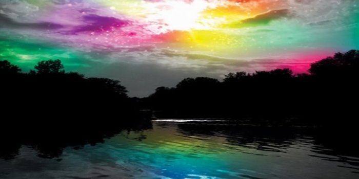 1024x768 Colorful scenic wallpaper