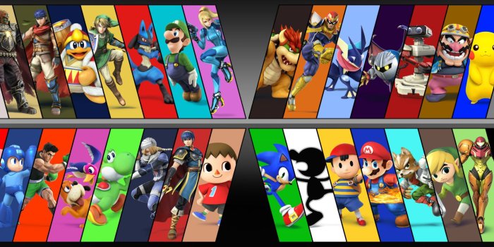 3839x1079 A duel monitor SSB for Wii U wallpaper I made for my computer. Just