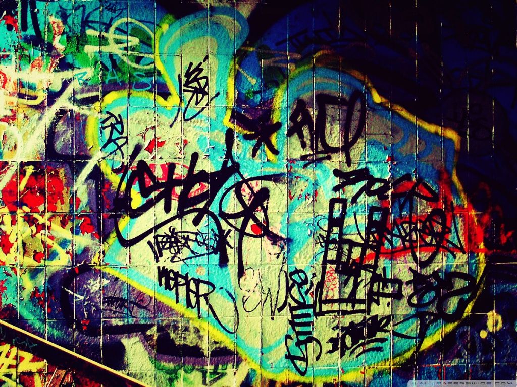 1024x768 Graffiti Wallpaper: Funky Designs to Customize Your Desktop 1024x768