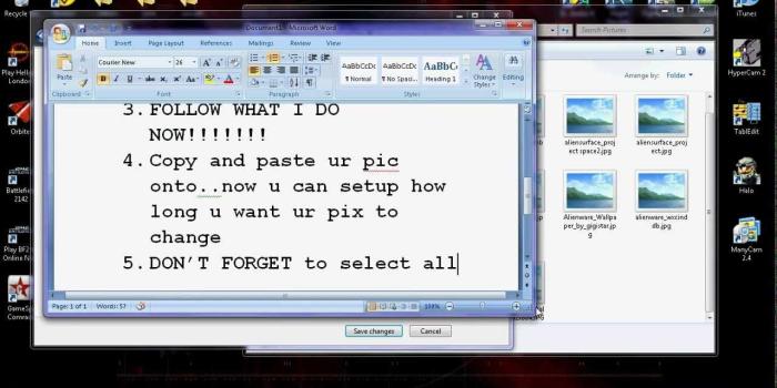 1280x720 How to: make your wallpaper change every 10 seconds!!!!!!! (easy and fast)