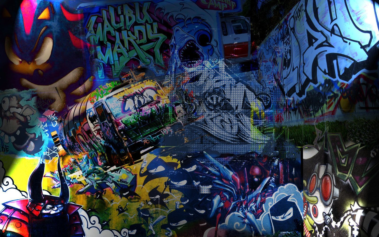1600x1000 Cool HD Graffiti Wallpapers