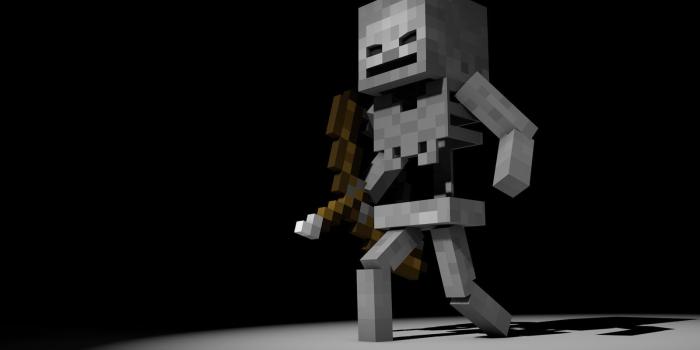 1600x900 45+ Minecraft Skeleton Wallpapers - Download at WallpaperBro