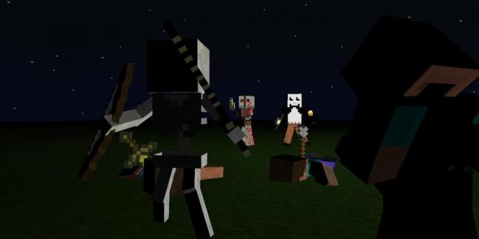 1280x746 WALLPAPER] Overpowered Skeleton Minecraft Blog