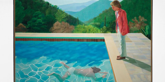 2400x1501 Hockney's Portrait of an Artist (Pool with Two Figures) | Christie's