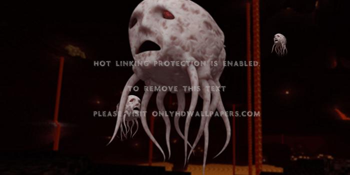 1920x1079 minecraft Ghast