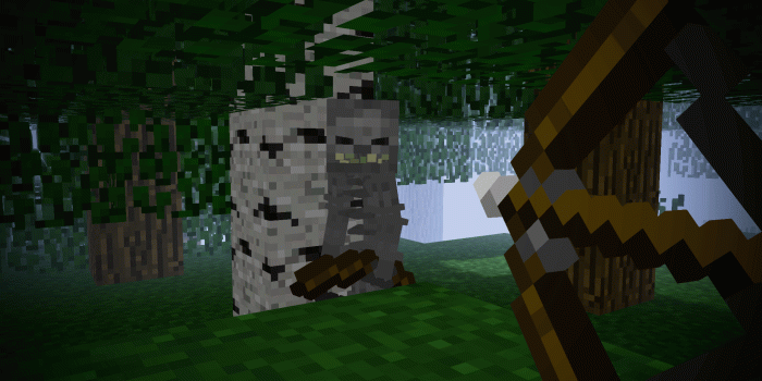 2048x1152 Wallpaper] The New Skeleton - Wallpapers and art - Mine-imator forums