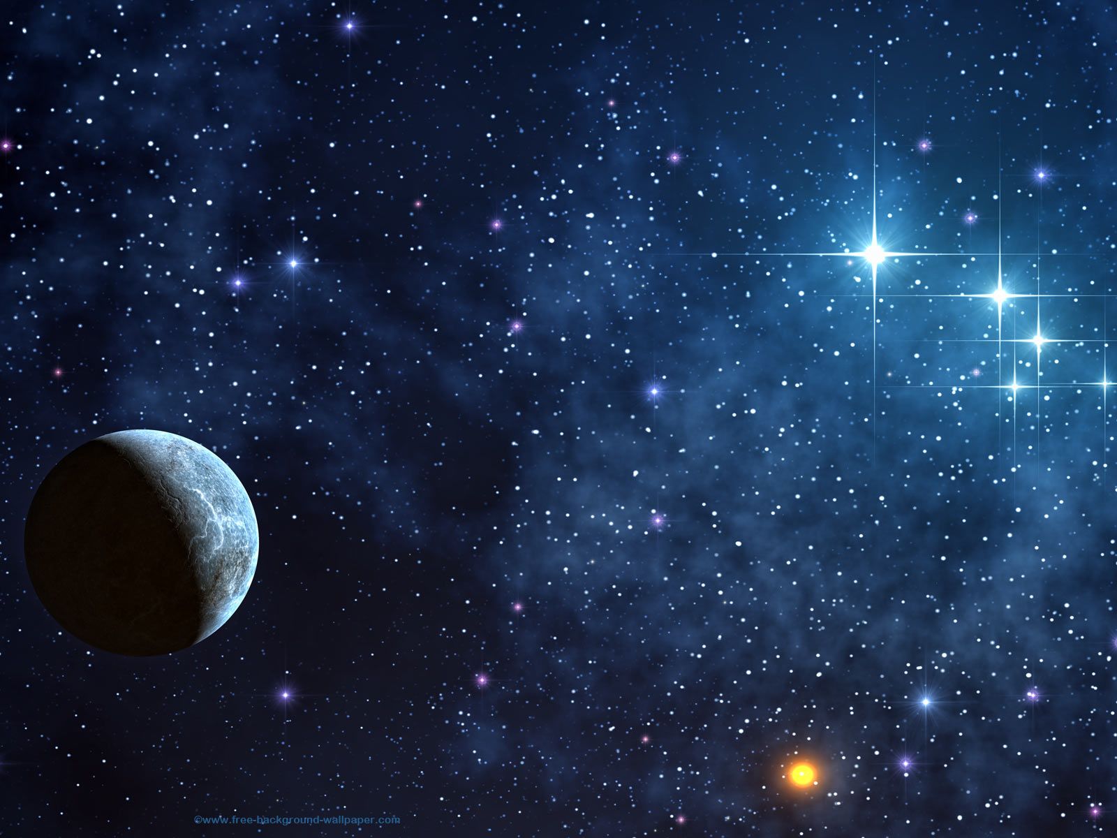 1600x1200 Moving Space Wallpapers - Space Stars Background Earth (#562498