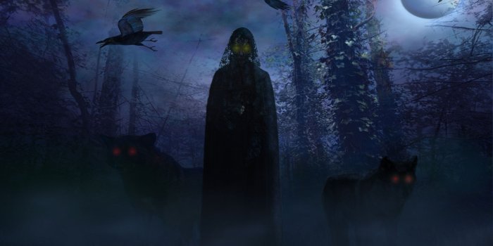 2560x1600 Dark horror fantasy demon evil occult wolf wallpaper | 2560x1600