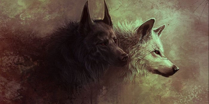 2084x1249 50+ Red Spirit Wolf Wallpapers - Download at WallpaperBro