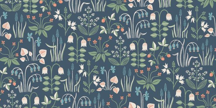 1083x1083 Strawberry Field 7215 - In Bloom - Boråstapeter