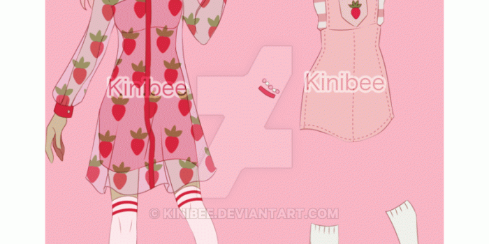 800x992 Strawberry Aesthetic Reveal by kiniBee