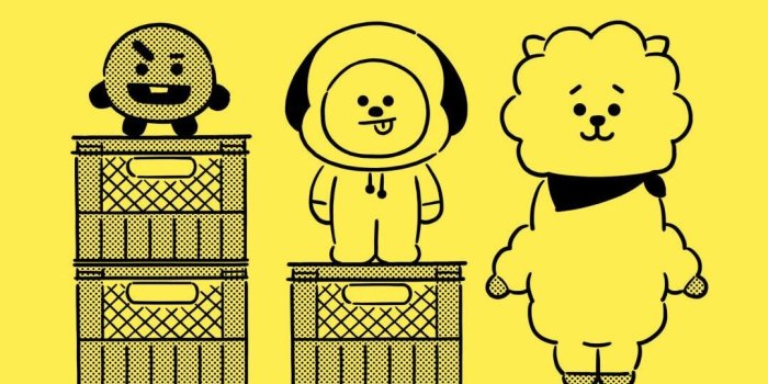 1080x1920 Free download Bt21 wallpaper bt21 wallpaper chimmy tata cooky RJ