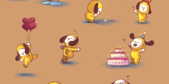1920x1845 ArtStation - Chimmy - BT21, Brenda Ramírez