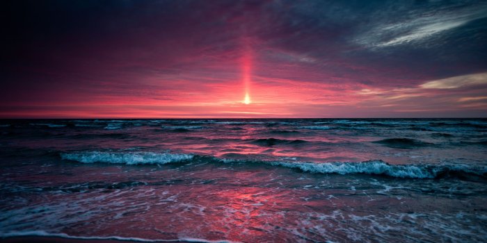 2560x1440 Pinkish Sunset ❤ 4K HD Desktop Wallpaper for • Dual Monitor