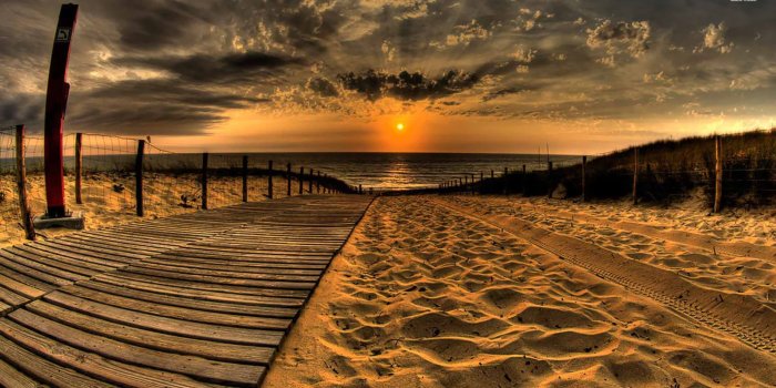 1920x1080 Beach Sunset Wallpaper (253)