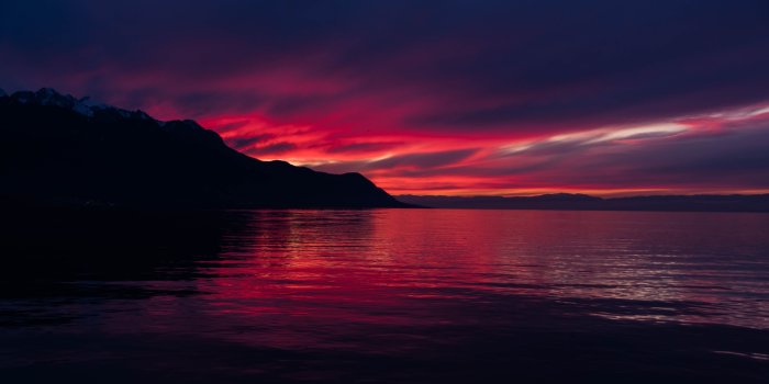 6000x4000 Mountains Lake Sunset Horizon Sky Switzerland - Free Stock Photos