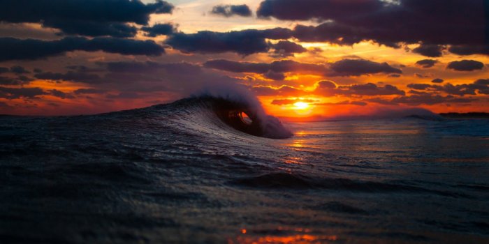1920x1200 Beautiful Ocean Sunset Wallpaper for PC | Full HD Pictures